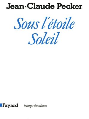 cover image of Sous l'étoile soleil